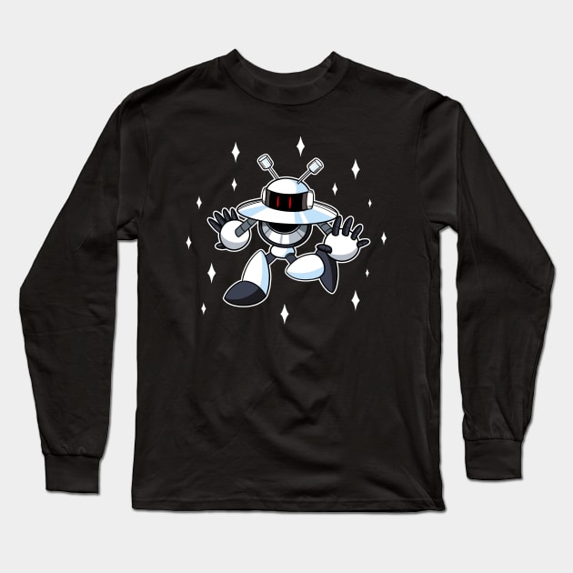 Galaxy Man Long Sleeve T-Shirt by robsartstuff